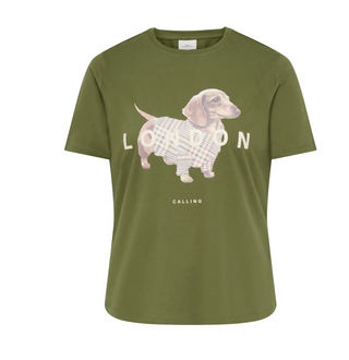 CARMELS S/S JEANS TOP JRS Sphagnum/Dog London