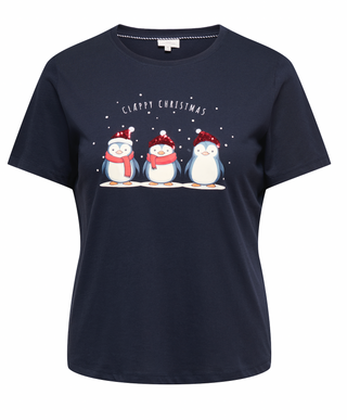 CARKITA REG S/S TEE XMAS JRS Night Sky/Kita Chris