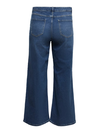 VMCLUSIA REMY HR WIDE JNS CUR Medium Blue Denim Den/VI3572