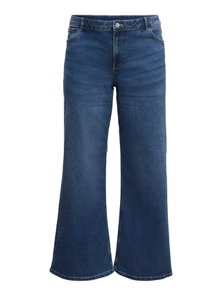 VMCLUSIA REMY HR WIDE JNS CUR Medium Blue Denim Den/VI3572