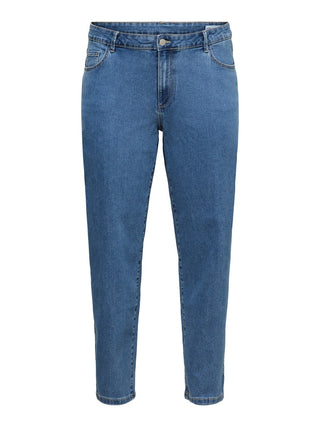 VMCLUSIA TESSA HR MOM JEANS VI3529 CUR Medium Blue/Den/VI3572