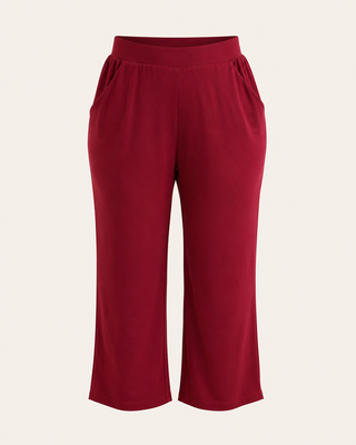 VMCELLA HW WIDE CULOTTE PANT JRS CUR